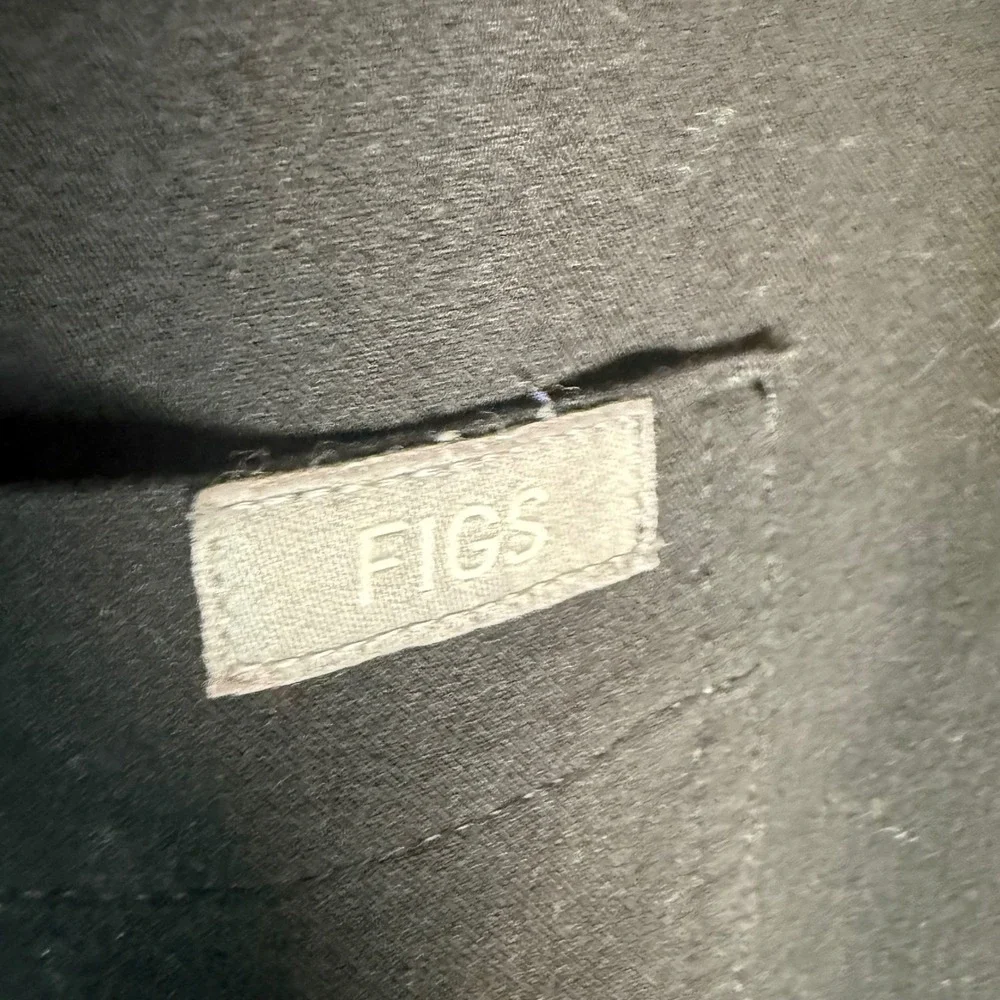 Figs Pisco Basic Scrub Pants Mens Large Black Technical Collection Healthcare